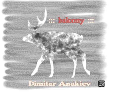cover page of balcony balcony by Dimitar Anakiev